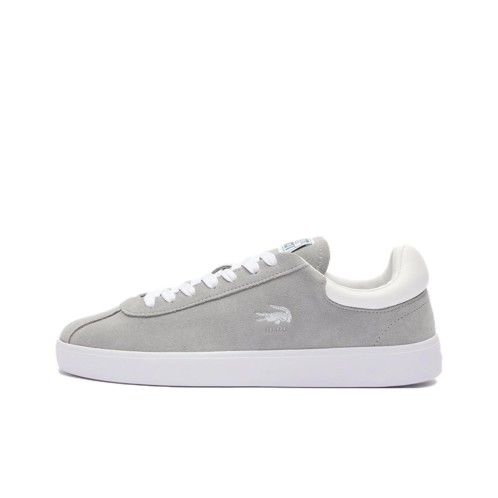 Men Shoes Lacoste - 라코스테 스케이트보드 슈즈 남성용 그레이 47SMA0093-25Y