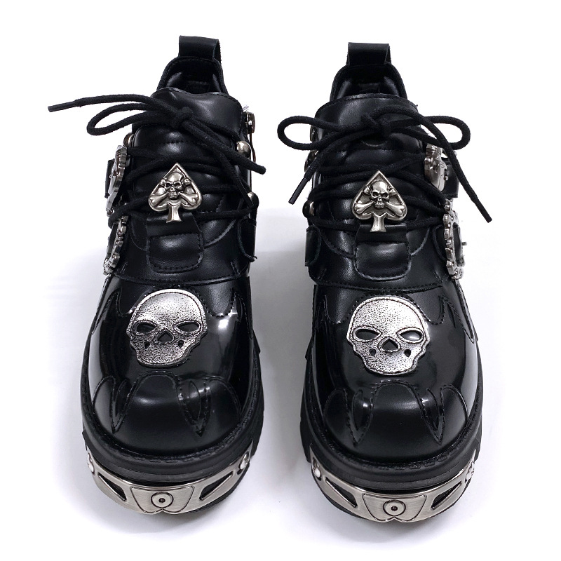 Men Shoes 2026 - 2026 뉴 레트로 다크 플랫폼 골드
