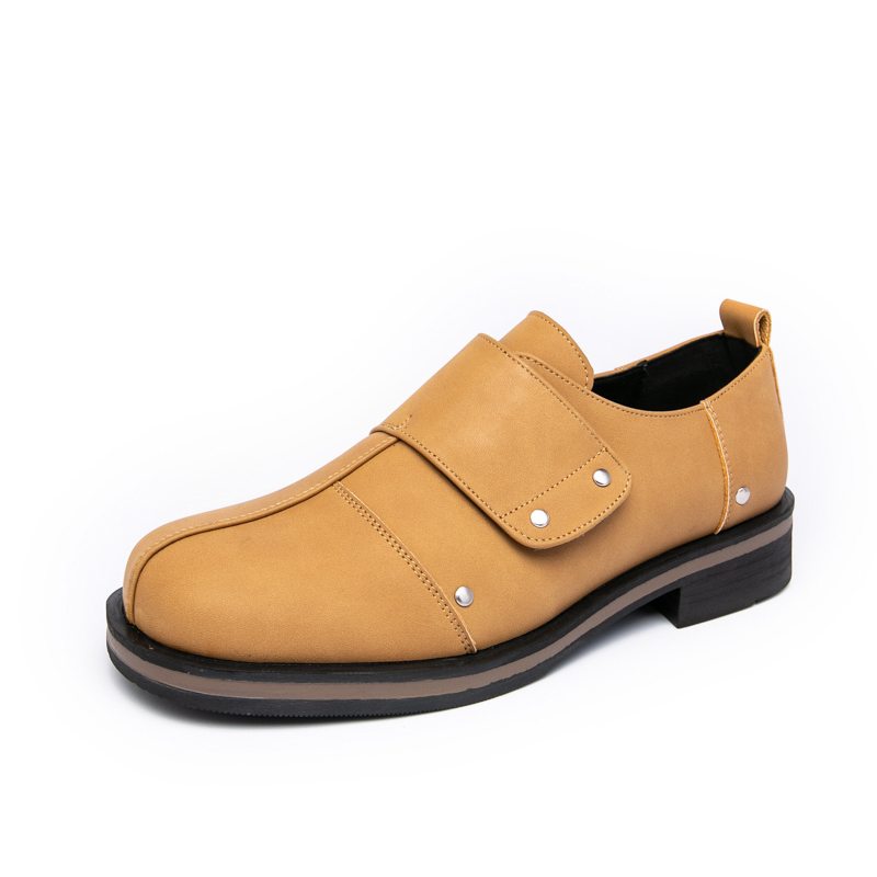 Men Shoes Velcro - 남성 비즈니스 스타일 출퇴근 파티 신랑