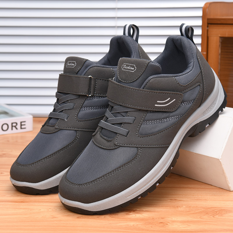 Men Shoes Velcro - 새로운 남성용 봄용 캐주얼 스포츠 워킹화,