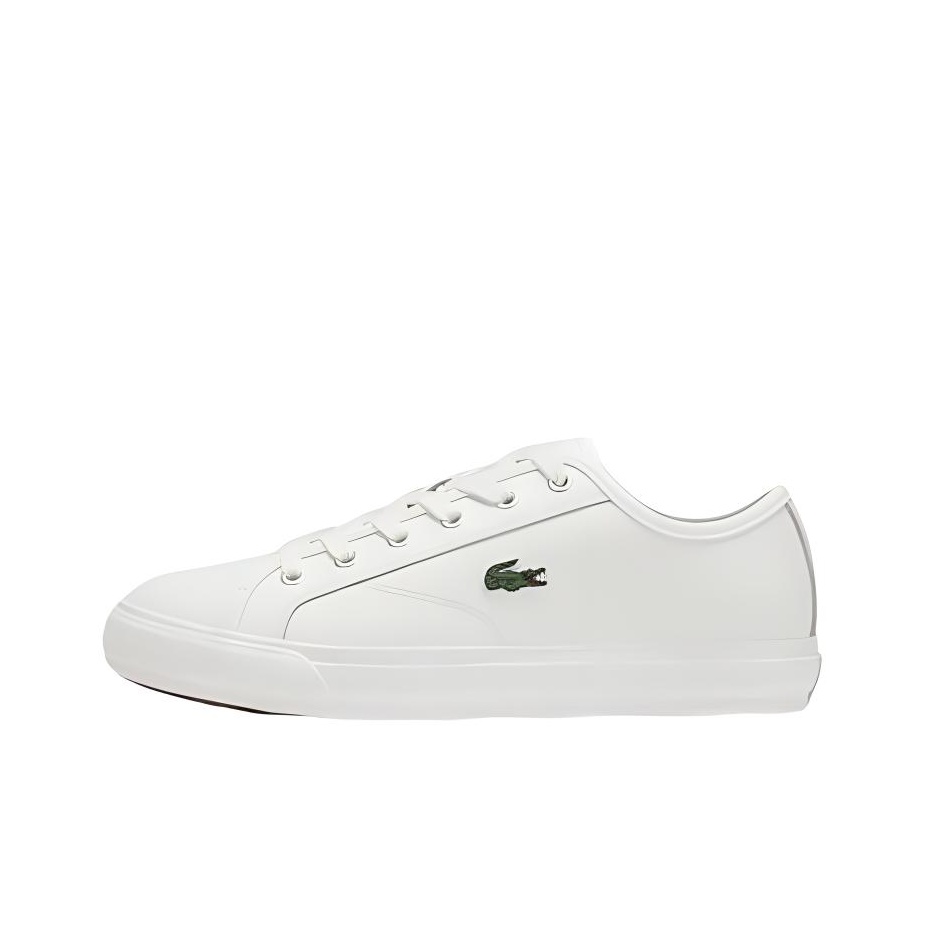 Men Shoes Lacoste - LACOSTE 스케이트보드 슈즈 남성용 화이트 48CMA0001-18C
