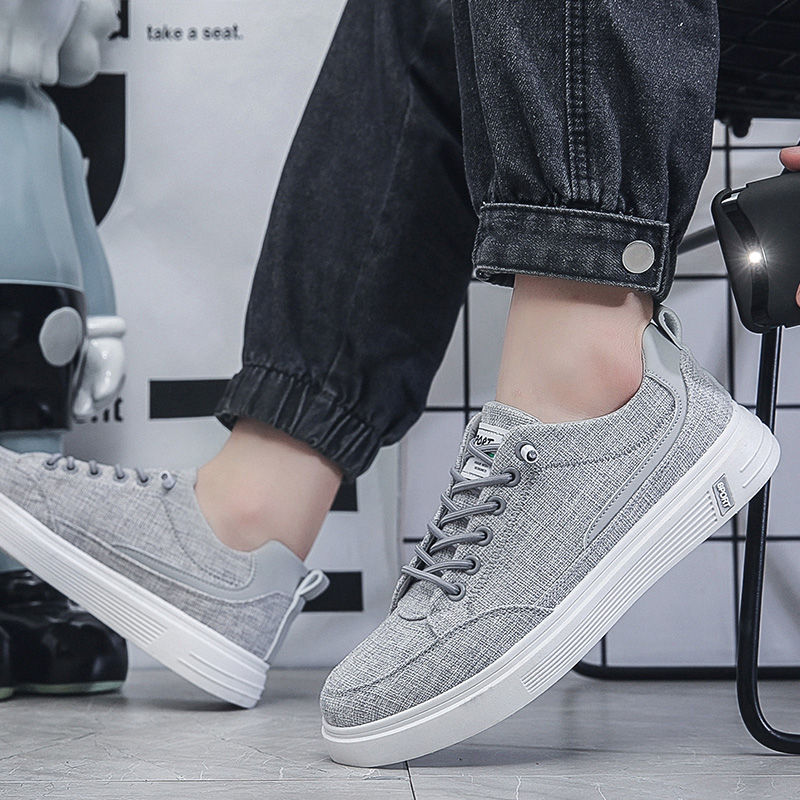 남성용 리넨 캔버스 캐주얼 스니커즈 새로운 통기성 남성 - Men Shoes Essentials 리뷰 및 가격