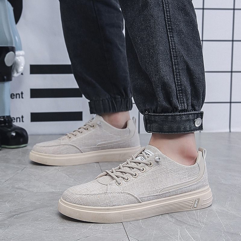 남성용 리넨 캔버스 캐주얼 스니커즈 새로운 통기성 남성 - Men Shoes Essentials 리뷰 및 가격