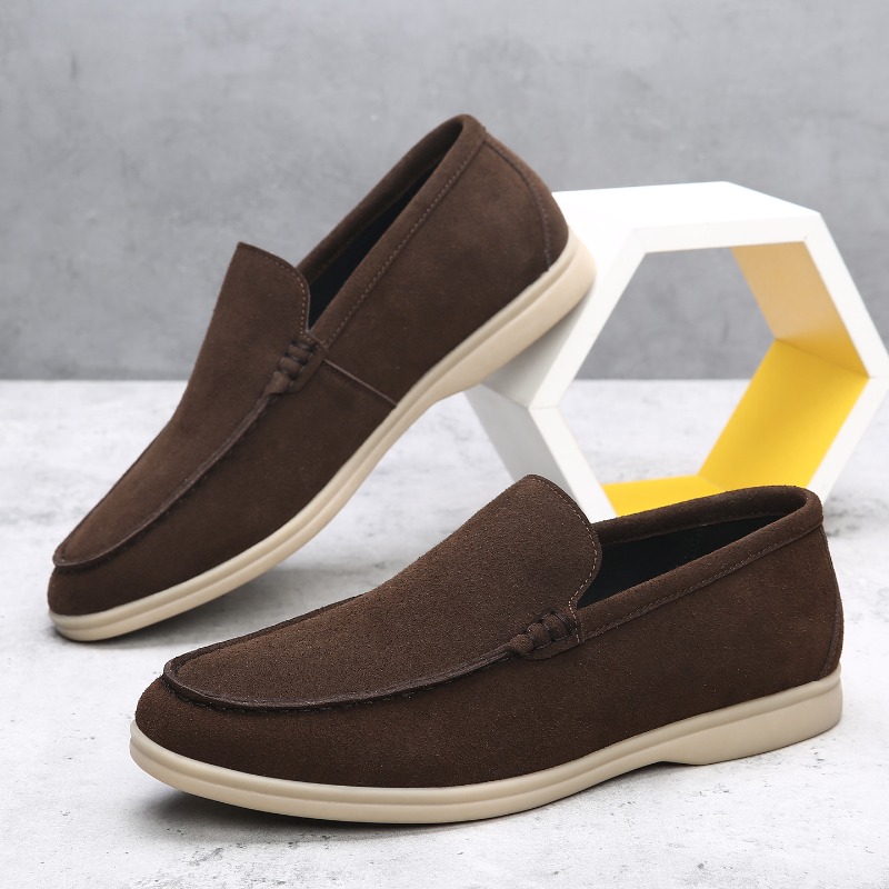 편안한 에센셜 남성용 통기성 스웨이드 느낌 로퍼 가볍고 - Men Shoes Essentials 리뷰 및 가격