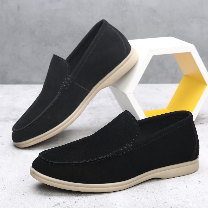 편안한 에센셜 남성용 통기성 스웨이드 느낌 로퍼 가볍고 - Men Shoes Essentials 리뷰 및 가격