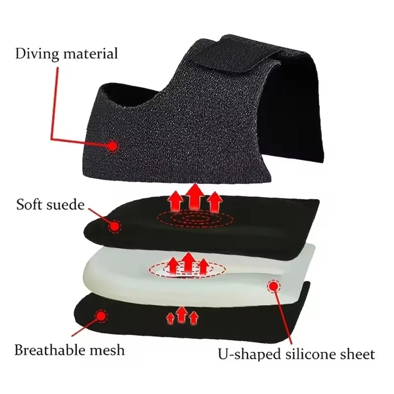 족저근막염 및 발뒤꿈치 돌기 통증 완화 U자형 실리콘  - Men'S Shoes For Plantar Fasciitis 리뷰 및 가격