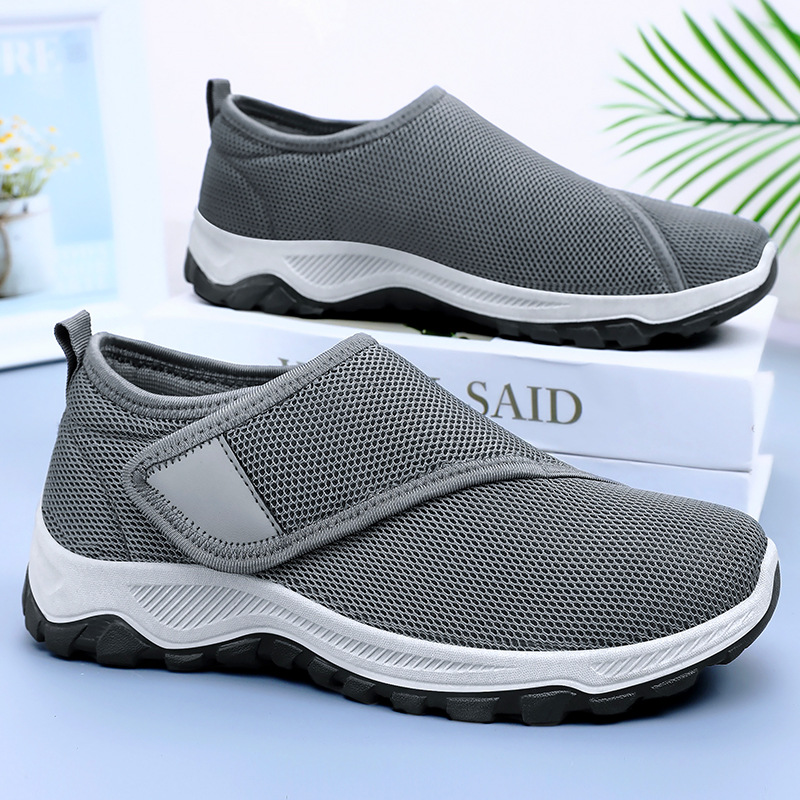 2026년 신상 여름 남성 메쉬 슈즈, 통기성 좋은 캐 - Men Shoes Velcro 리뷰 및 가격