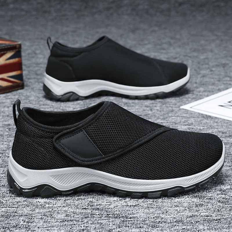 2026년 신상 여름 남성 메쉬 슈즈, 통기성 좋은 캐 - Men Shoes Velcro 리뷰 및 가격