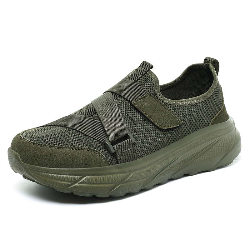 남성용 캐주얼 스포츠 메쉬 통기성 편리한 벨크로 신발, - Men Shoes Velcro 리뷰 및 가격