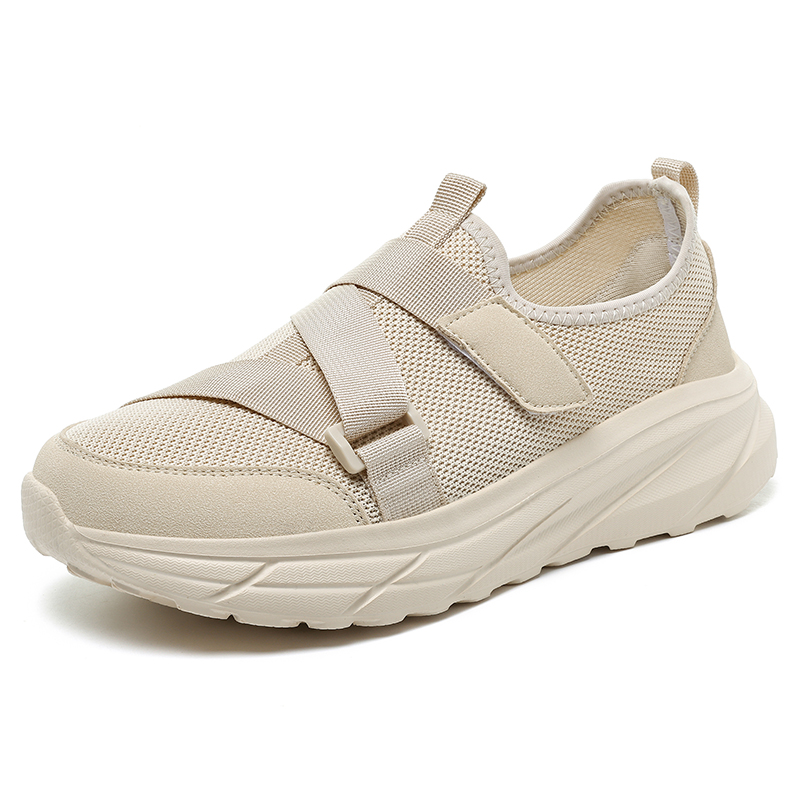 남성용 캐주얼 스포츠 메쉬 통기성 편리한 벨크로 신발, - Men Shoes Velcro 리뷰 및 가격