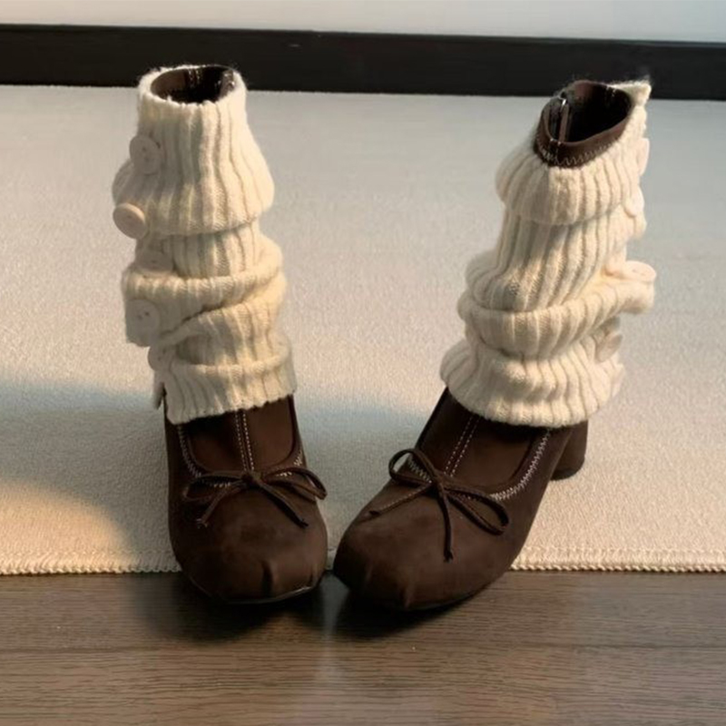 리본 하이힐 여성 부츠 신상 메리제인 슈즈 2025 겨 - Chelsea Boots Suede 리뷰 및 가격