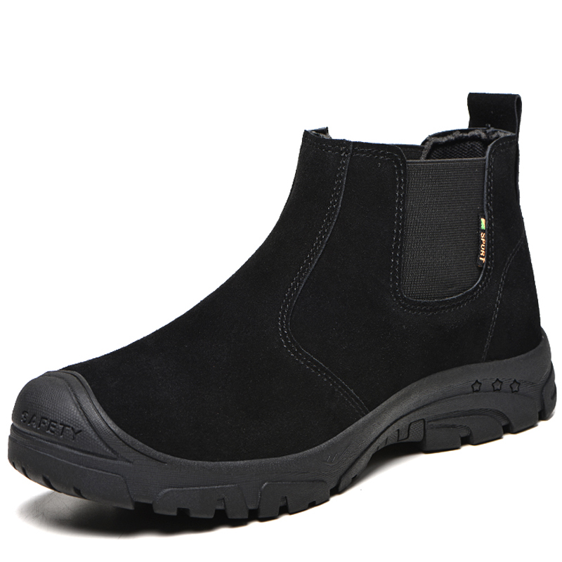 작업 및 안전 부츠, 파괴할 수 없는 안전 신발, 펑크 - Chelsea Boots Suede 리뷰 및 가격