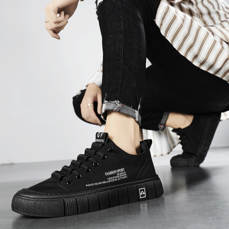 남성용 청키솔 로우탑 캔버스 스니커즈 통기성 메쉬 레이 - Men Shoes 2026 리뷰 및 가격