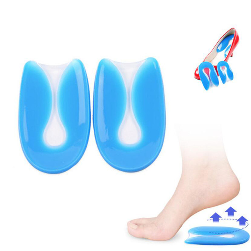 1 쌍 발 통증 완화 실리콘 젤 U 자형 발바닥 근막염 - Men'S Shoes For Plantar Fasciitis 리뷰 및 가격