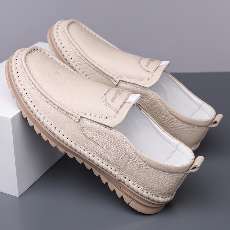남성용 천연 가죽 신발 2026 봄 부드러운 밑창 미끄 - Men'S Shoes Size 42 In Us 리뷰 및 가격