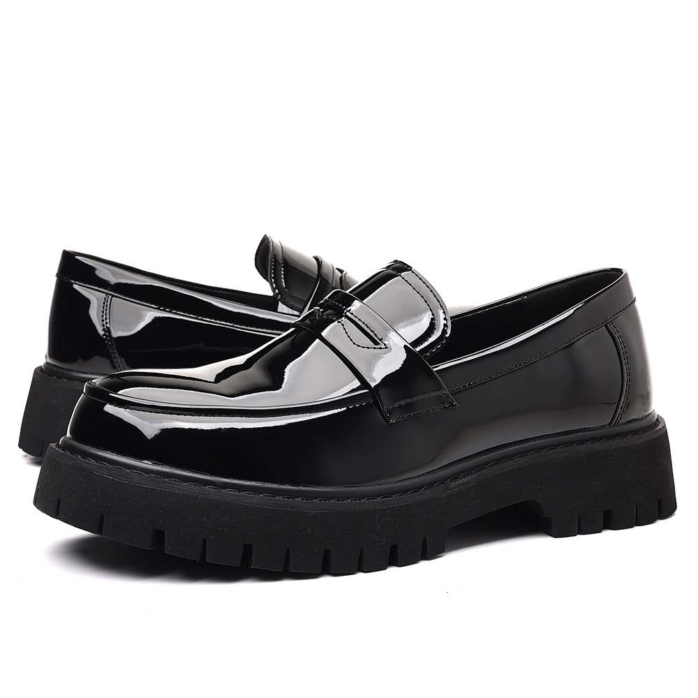 새로운 남성 로퍼 슬립온 PU 가죽 캐주얼 신발 영국  - Men'S Shoes Wide Width 리뷰 및 가격