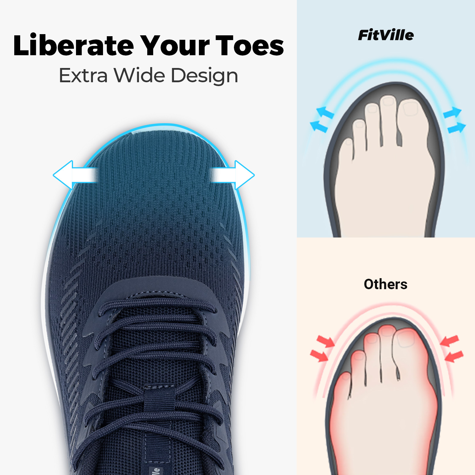 FitVille 남성용 운동화 경량 와이드 남성용 운동 - Men'S Shoes For Plantar Fasciitis 리뷰 및 가격