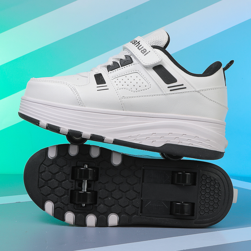 어린이용 4륜 롤러스케이트 신발, 숨겨진 바퀴가 달린  - Men'S Shoes For Running 리뷰 및 가격