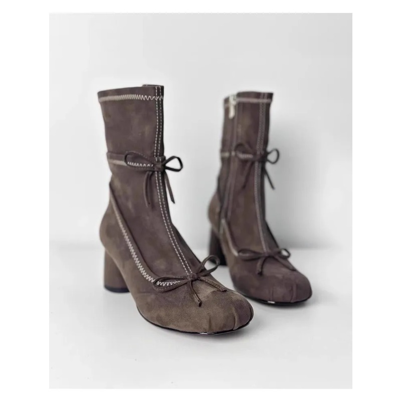 2026 겨울 패션 신상 펌프스 첼시 고딕 여성 부츠  - Chelsea Boots Suede 리뷰 및 가격