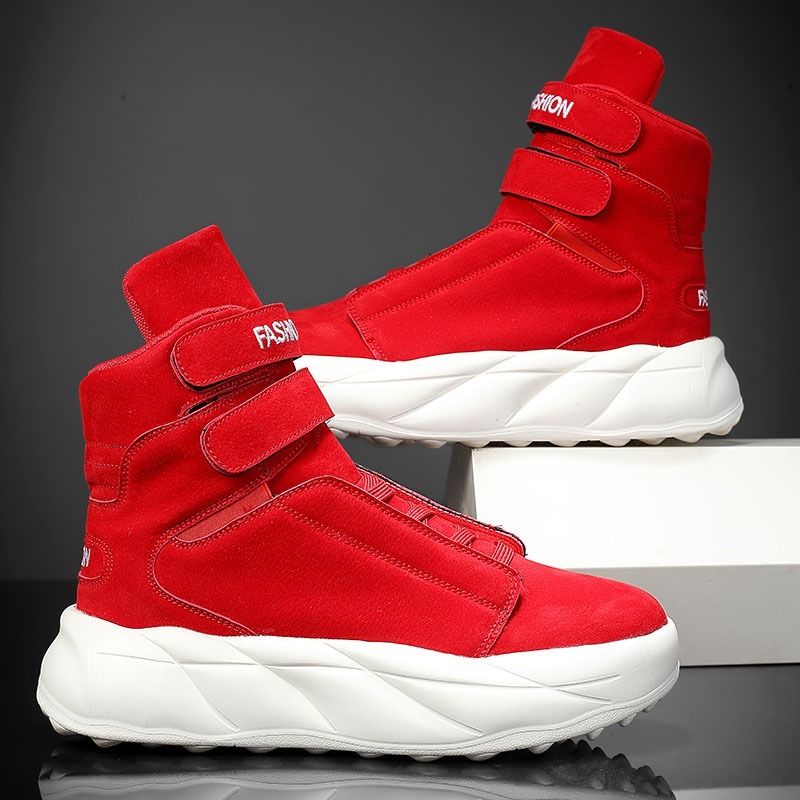 2026 퍼플 하이탑 스니커즈 남성 벨크로 플랫폼 슈즈 - Men Shoes Velcro 리뷰 및 가격