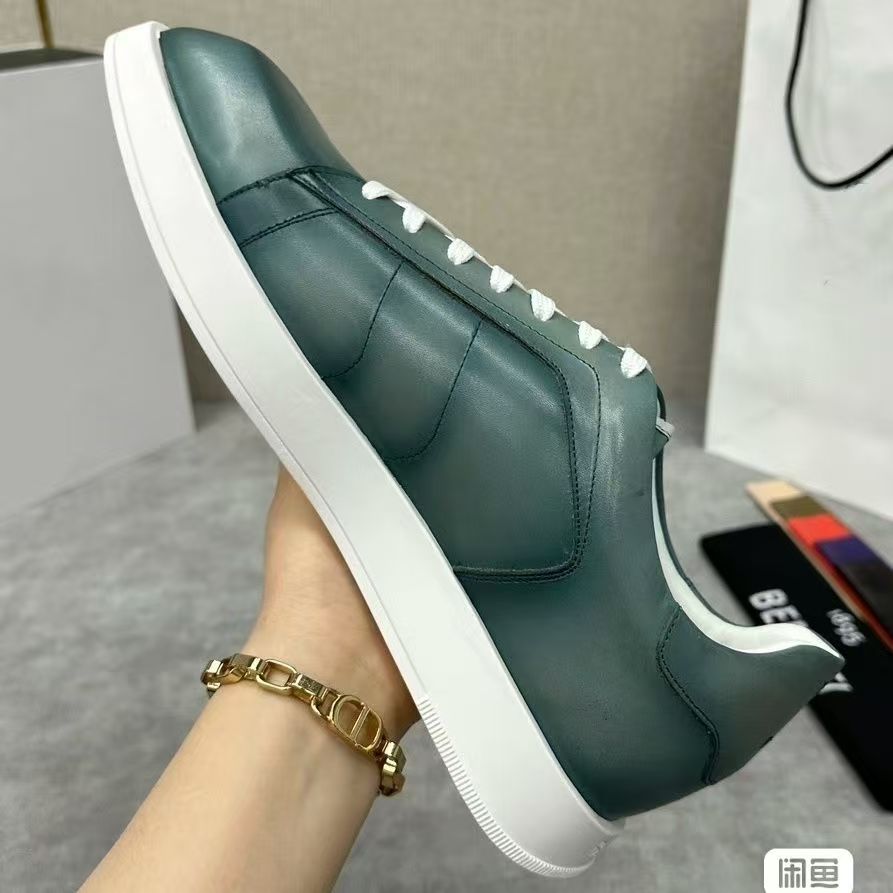 슈퍼 빅 사이즈 천연 소가죽 남성 신발 워킹 스니커즈  - Men Shoes Eu To Us 리뷰 및 가격