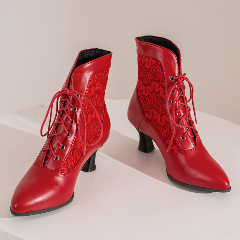 여성 빅토리아 발목 부츠 여성을위한 가죽 레이스 힐 신 - Men'S Shoes Louis Vuitton 리뷰 및 가격