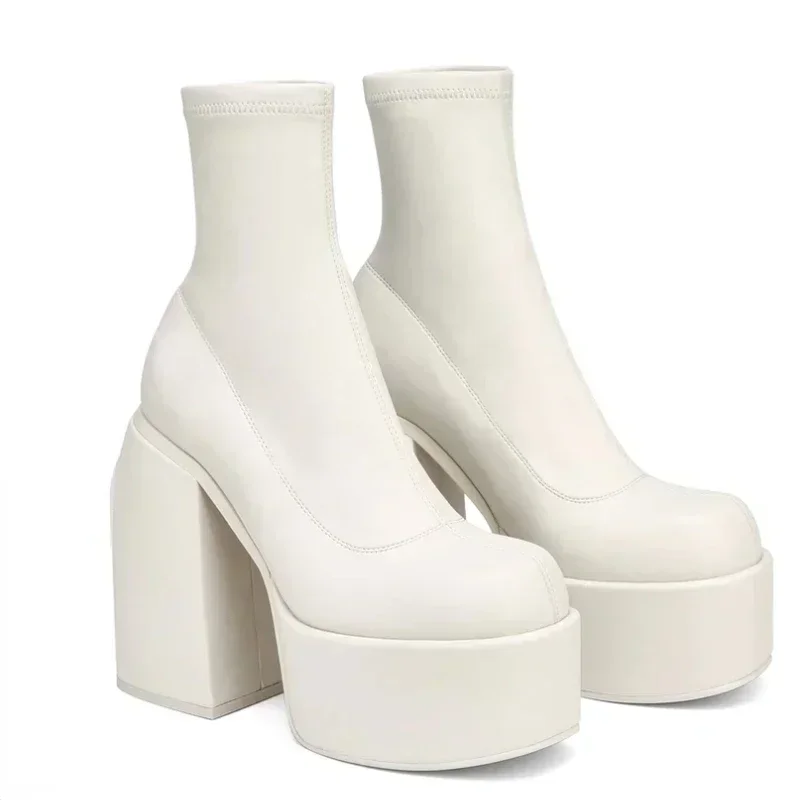 여성을위한 디자이너 발목 부츠 브랜드 여성 힐 플랫폼  - Chelsea Boots Suede 리뷰 및 가격
