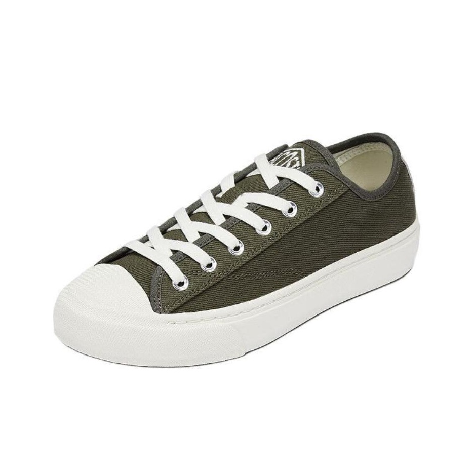 LACOSTE 로우탑 캔버스 슈즈 남성용 카키 47CM - Men Shoes Lacoste 리뷰 및 가격