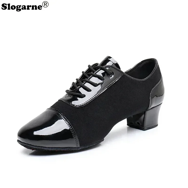 남성용 고품질 라틴 신발 남성 가죽 3.5CM 굽 댄스 - Men Shoes H&M 리뷰 및 가격