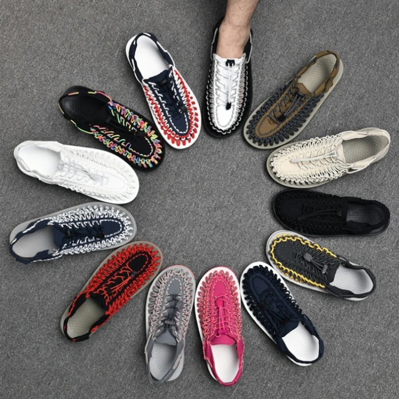 남성 여름 야외 워킹 드라이빙 슈즈 통기성 빠른 건조  - Men Shoes Essentials 리뷰 및 가격