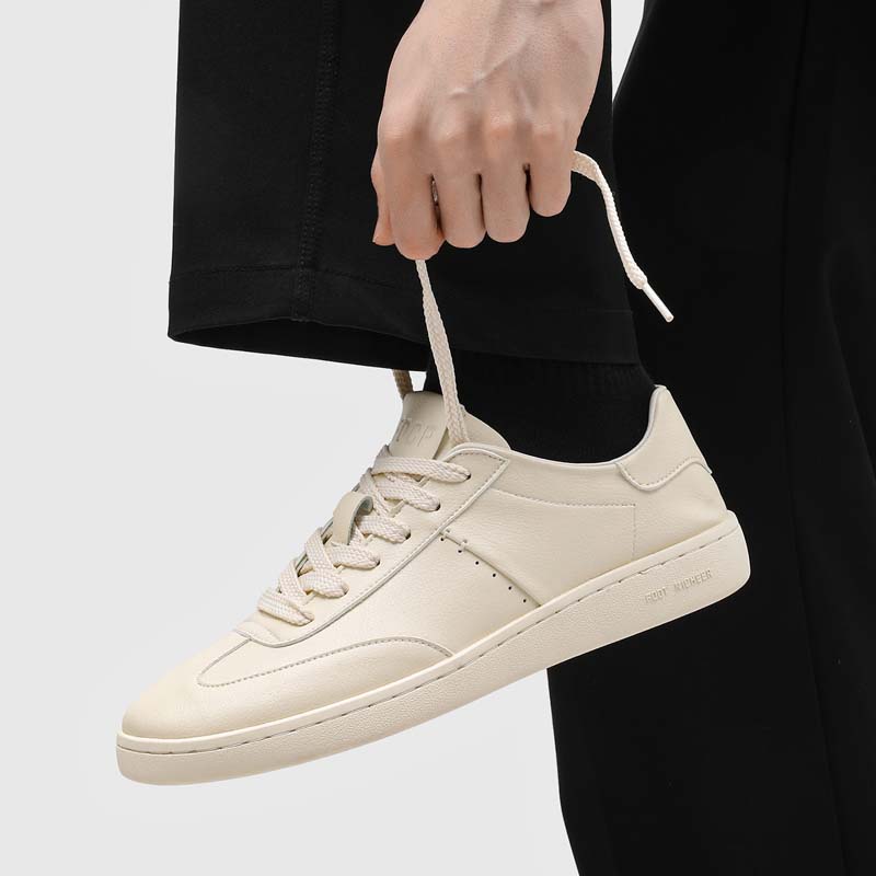 새로운 캐주얼 남성 플랫 바닥 보드화 트렌디하고 다재다 - Men Shoes H&M 리뷰 및 가격
