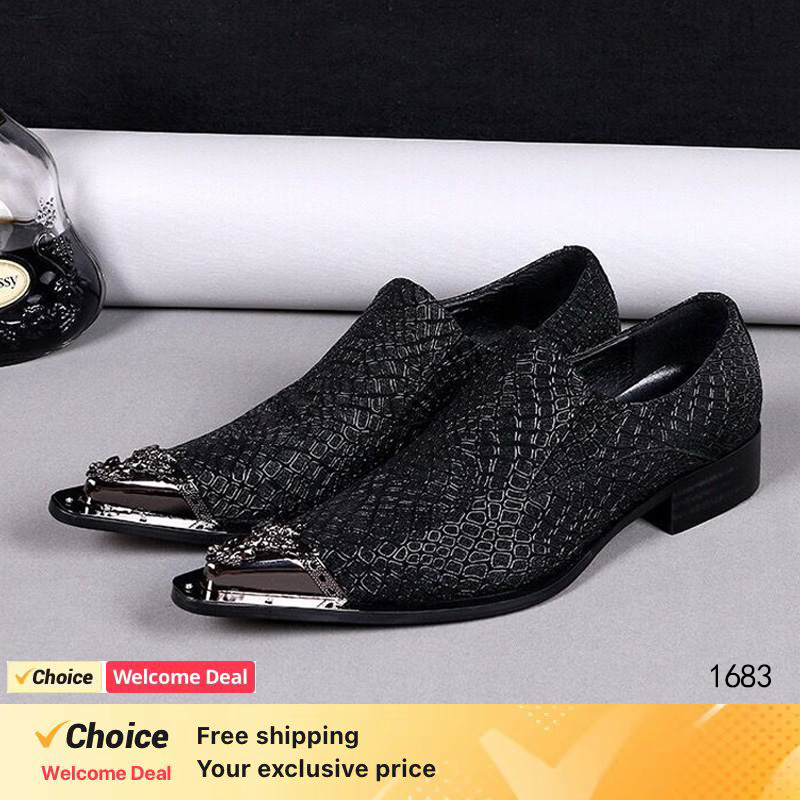 남성용 에나멜 가죽 블랙 화이트 슈즈, 정품 악어가죽  - Men'S Shoes Size 42 In Us 리뷰 및 가격