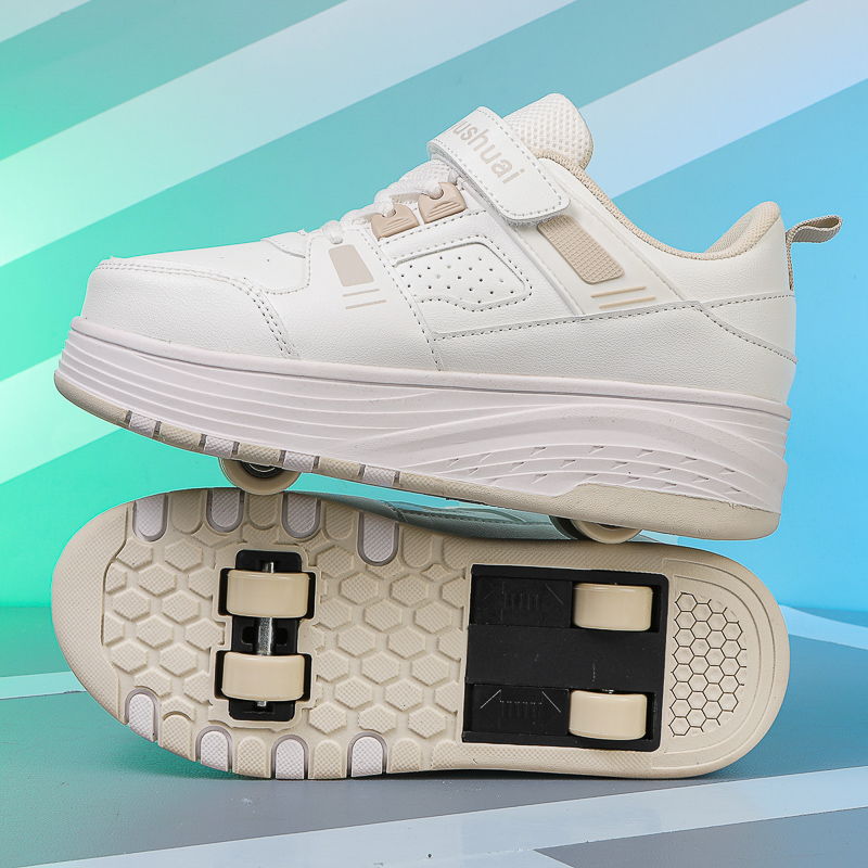 남학생용 4륜 롤러 스케이트, 학생 및 어린이용 투명  - Men'S Shoes For Running 리뷰 및 가격