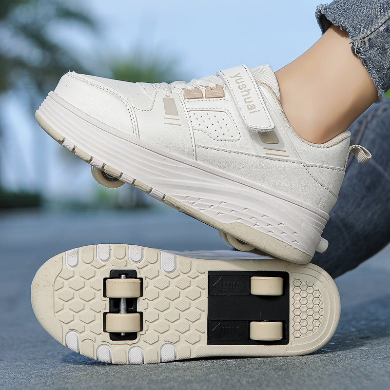 남학생용 4륜 롤러 스케이트, 학생 및 어린이용 투명  - Men'S Shoes For Running 리뷰 및 가격